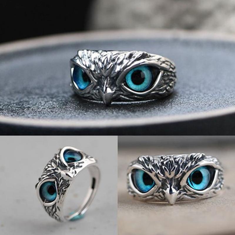 Demon Eye Uil Ring Verstelbaar