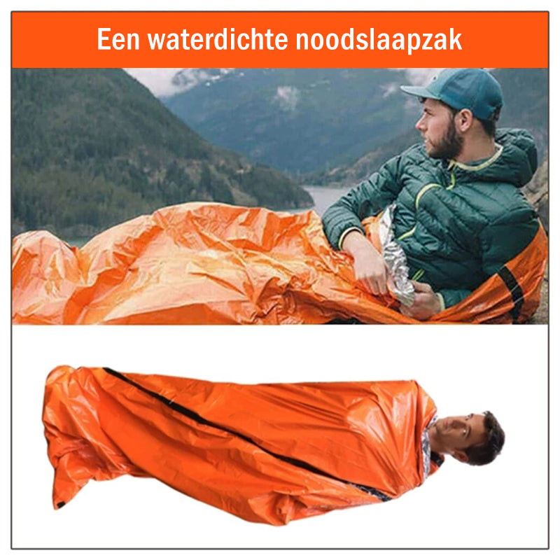 Waterdichte noodslaapzak