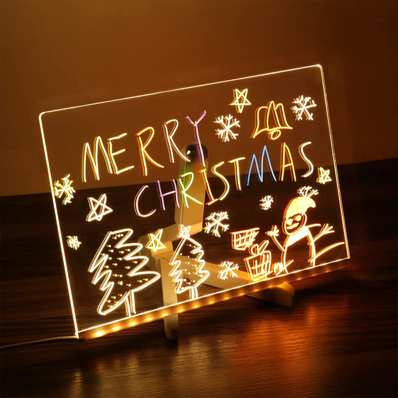 LED-notitiebord met kleuren