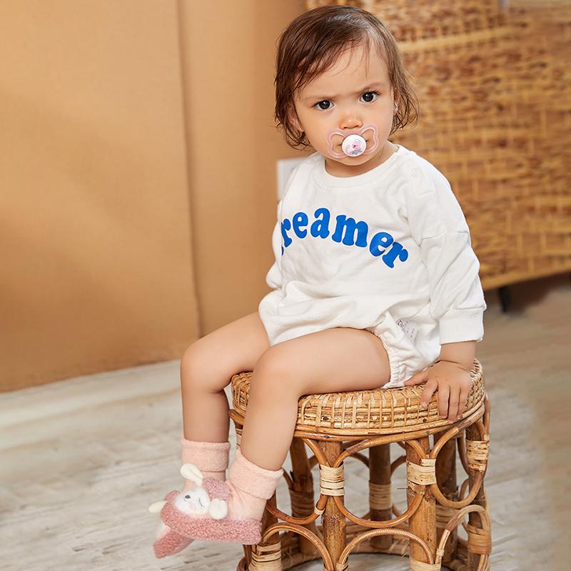 Warme vloersokken voor baby's