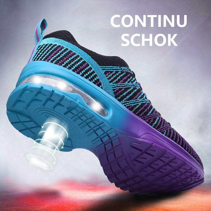 Damesmode multicolor ademende comfortabele sportschoenen