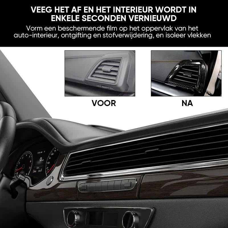 Kunststof onderdelen Crystal Coating