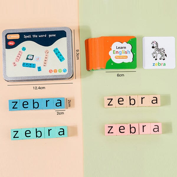 Sank-Matching Letterspel
