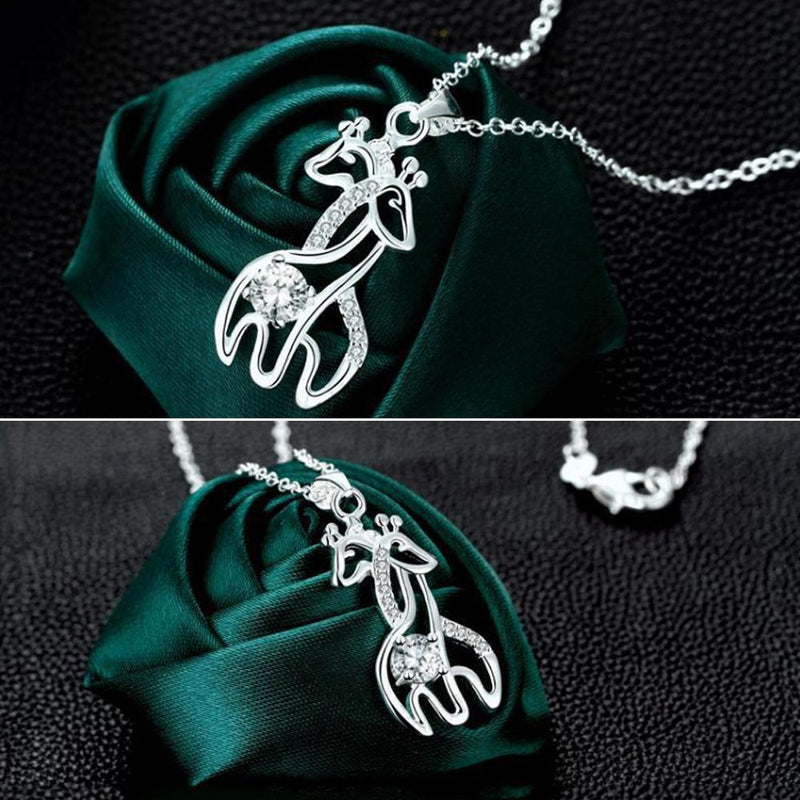 Giraffe Hanger Halsketting