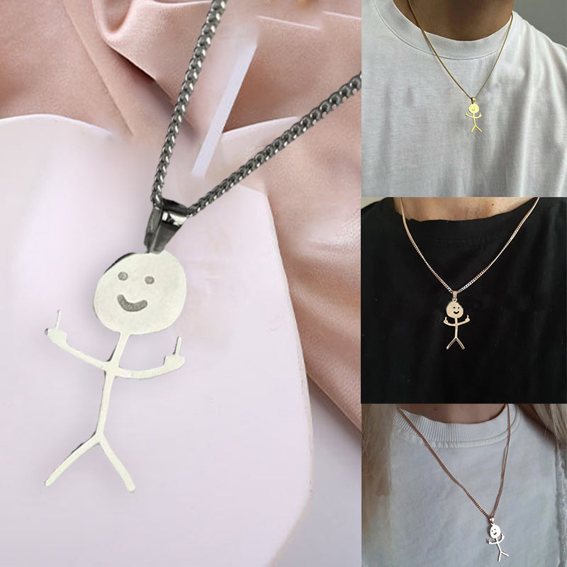 Grappige Krabbel Ketting