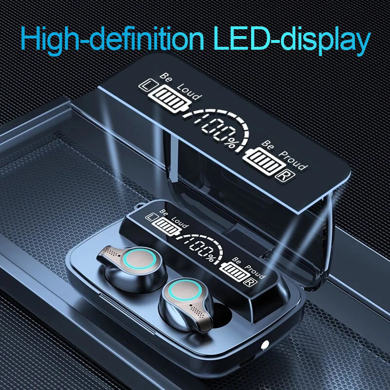 Draadloze hoofd telefoon M9 Mirror HD