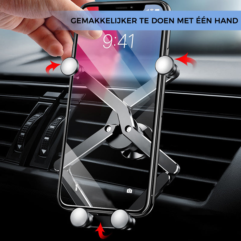 Luchtuitlaatbeugel met één woord voor vervorming van auto's