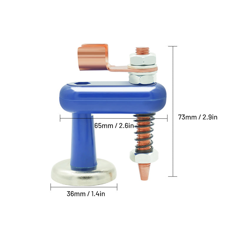 Magnetische lassteunclip