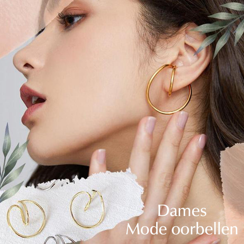 Geometrie Oorbel Oorclip