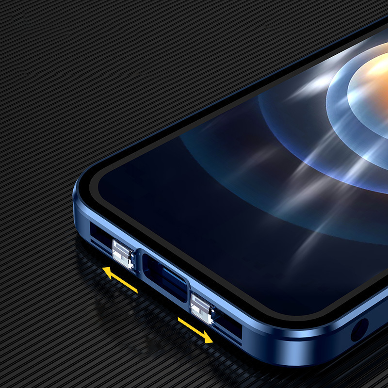 iPhone-hoesje met dubbelzijdige gesp