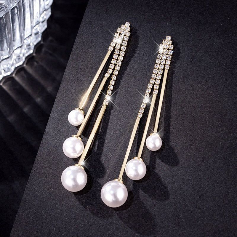 Kwastje elegante piercing oorbellen