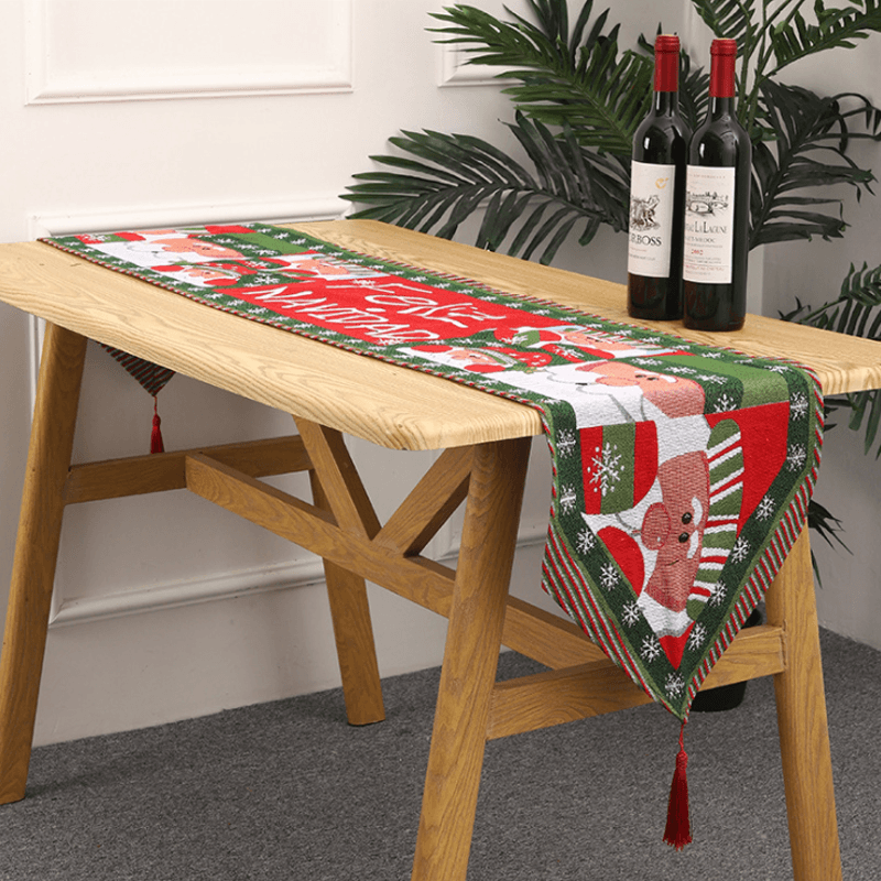 Kerstmis Handgemaakt Tafelkleed Decoratie