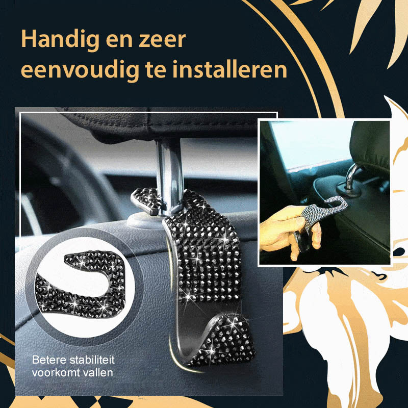 Multifunctionele auto-achterbankhaken