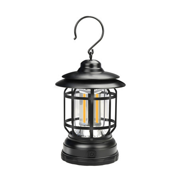 Draagbare retro-kampeer lamp