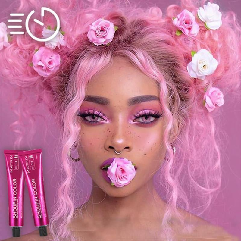 DIY Haarkleuring Kit (Haarverf + Fles Met Kam)