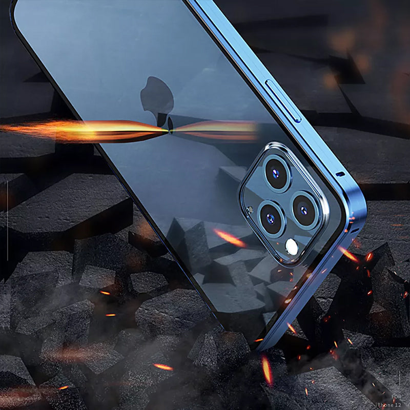 Magnetisch anti-gluren telefoonhoesje voor iPhone