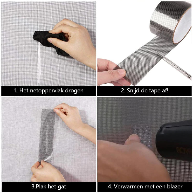Voorkomt binnendringende insecten scherm reparatieset