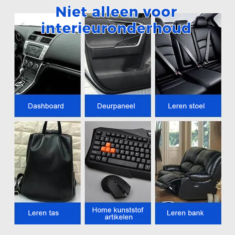 Auto-interieur Leer en kunststof coatingmiddel