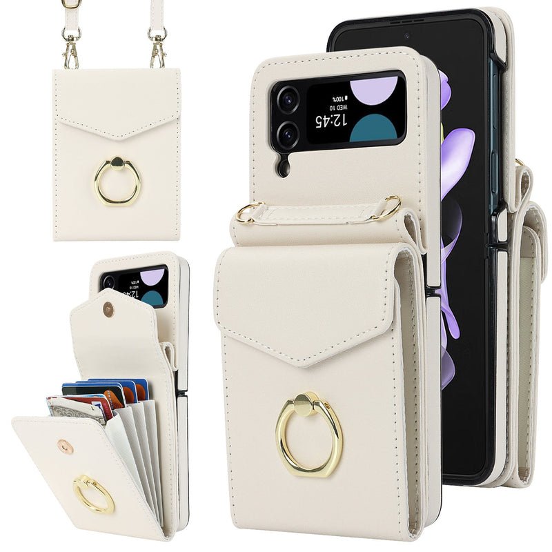 Z Flip5 Opvouwbare Messenger-telefoonhoes voor Samsung Flip4