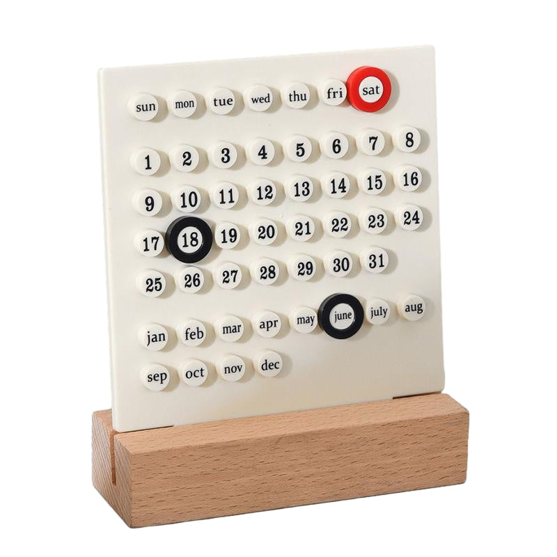 Handmatige DIY-loopkalender