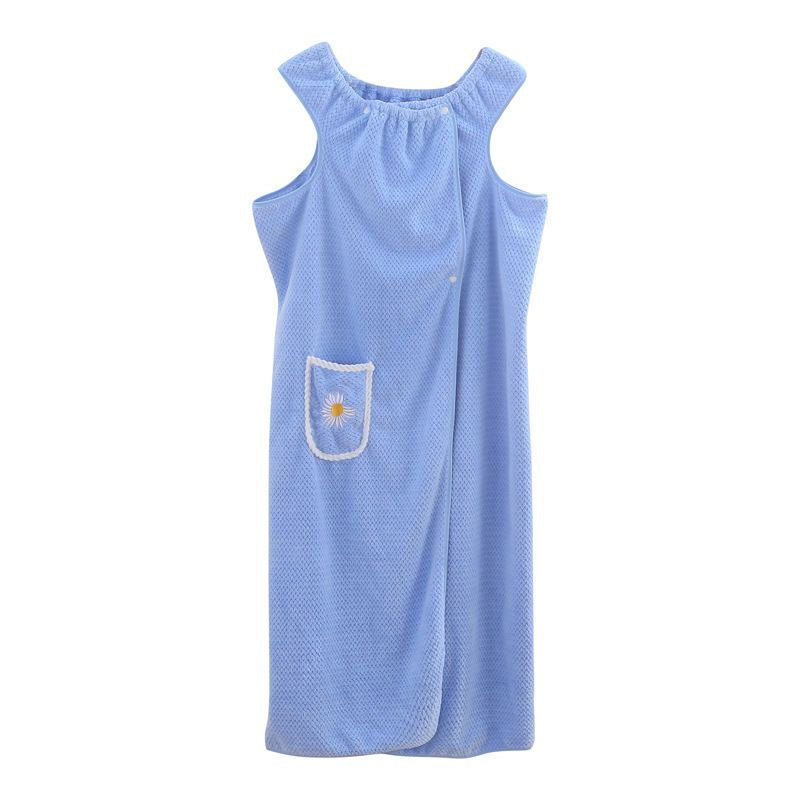 Sneldrogende absorberende water draagbare badjassen