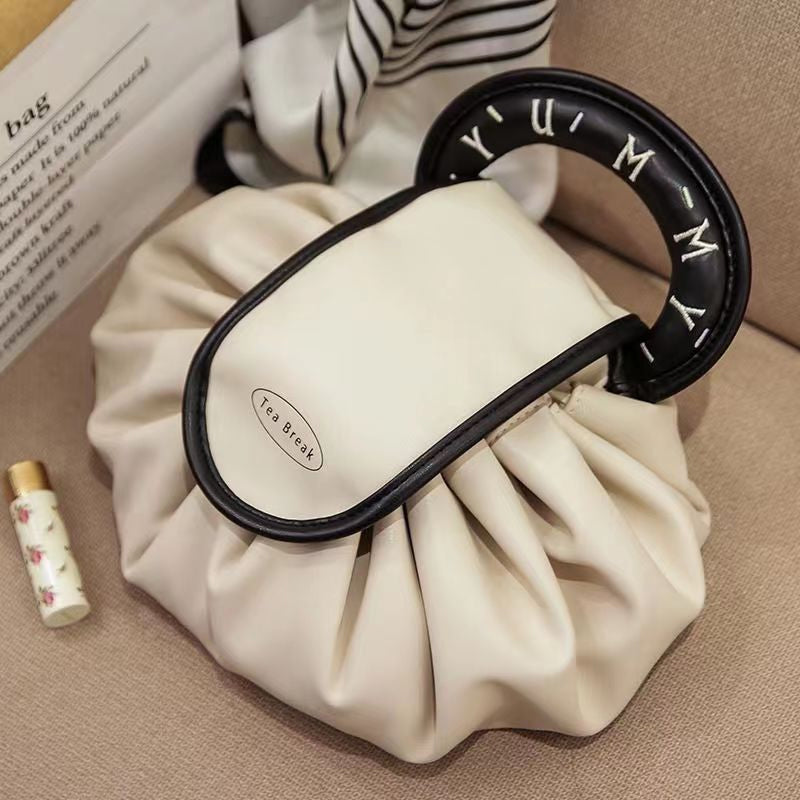 Trekkoord luie make-up handtas