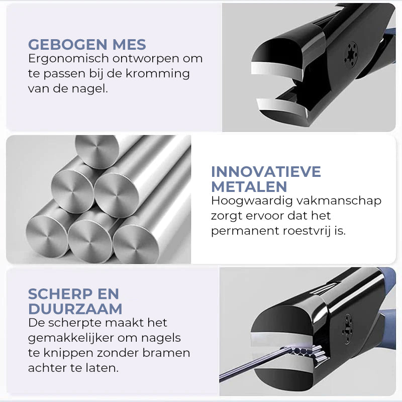 Anti-spat nagelknipper