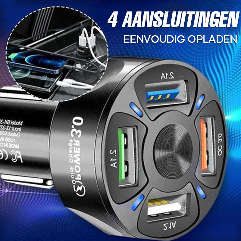 4-IN-1 snellaadpoort voor auto's