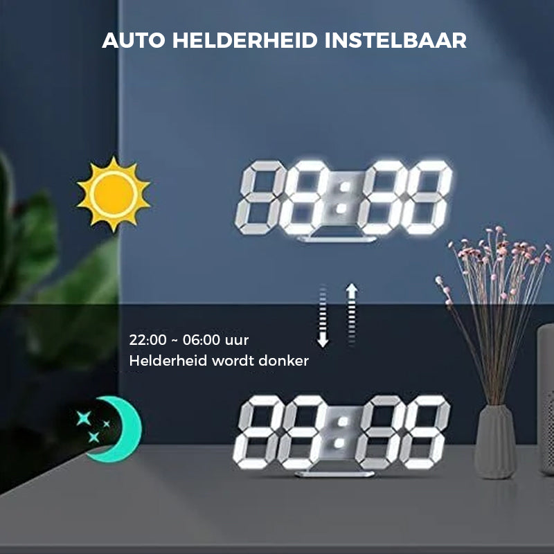 Monteerbare Led Digitale Klok