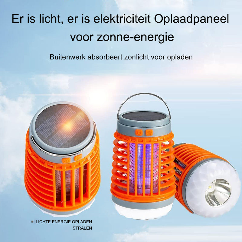 Muggen- en insectenverdelgerlamp voor kamperen binnen en buiten