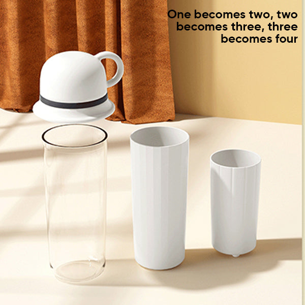 3-in-1 draagbare mondspoelbeker voor thuis poetsen