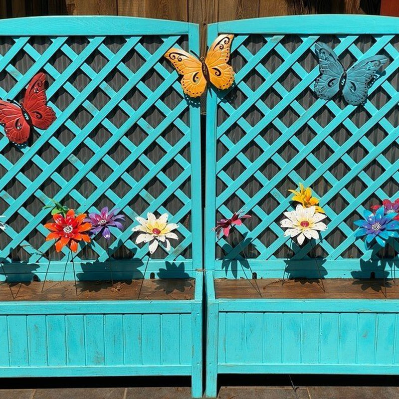 Tuindecoratie Metalen Bloemen