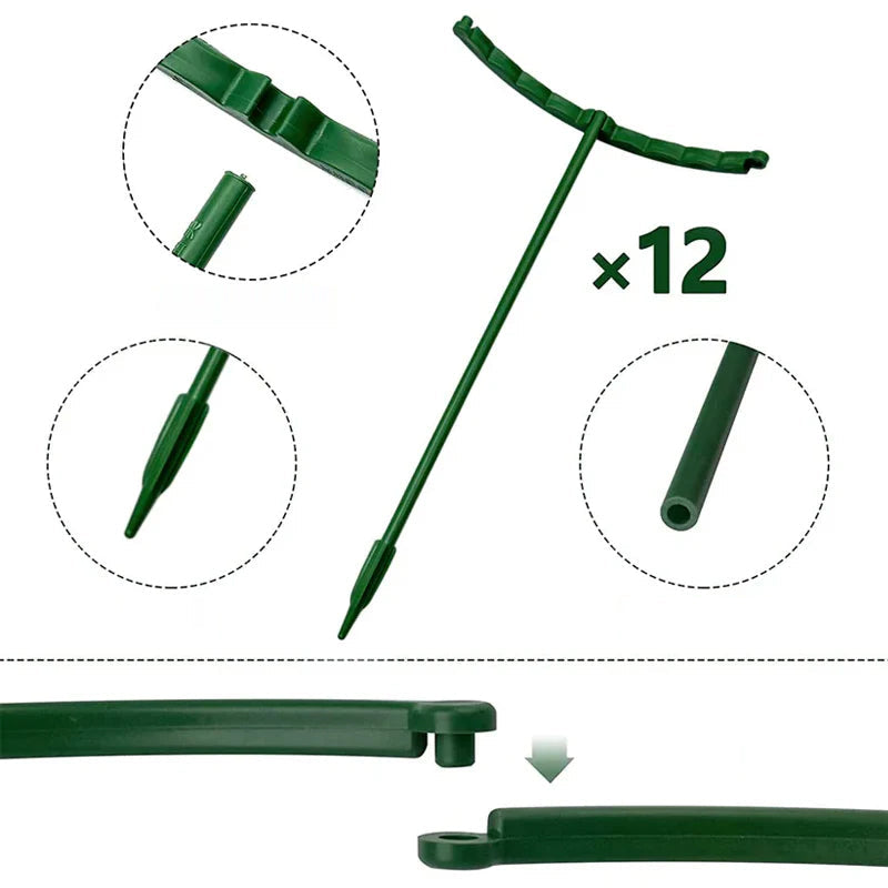 Steunkooien voor tuinplanten