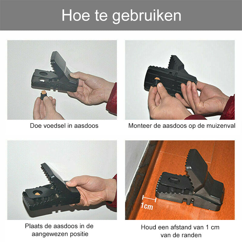 Herbruikbare vallen Ratten vangen