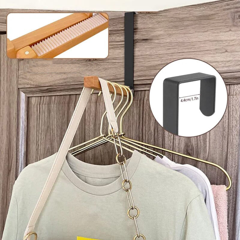 Opvouwbare houten deurhaken