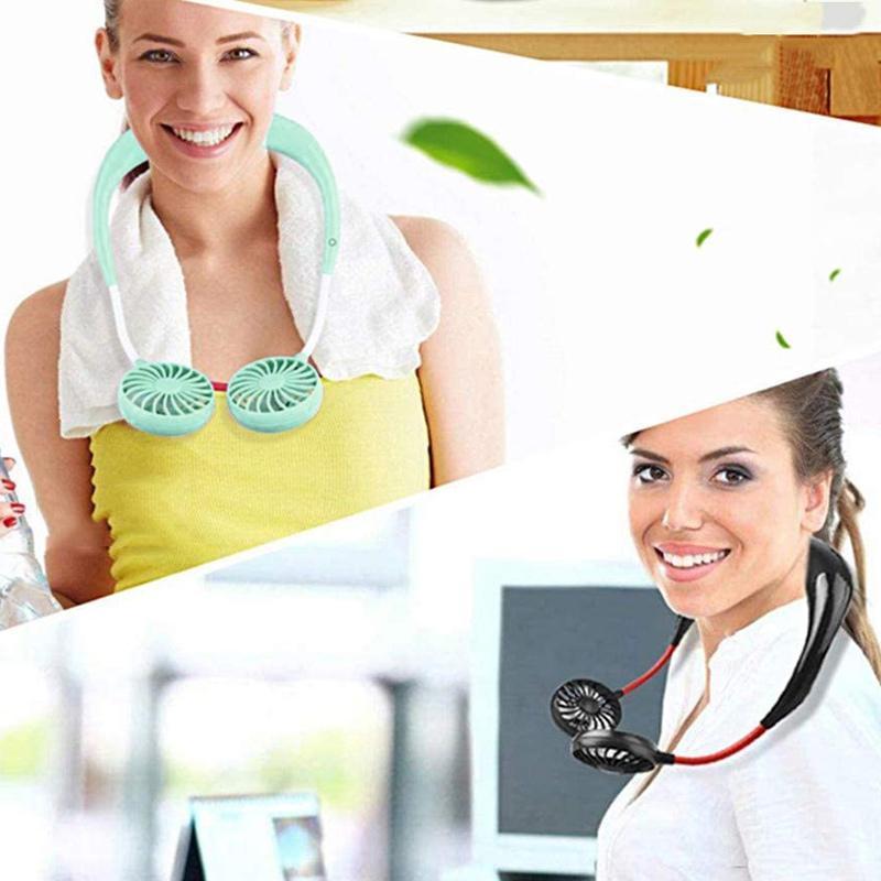 Oplaadbare mini- nekventilatoren