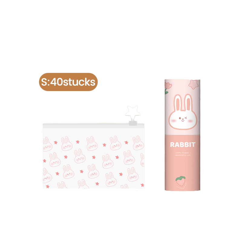 Multifunctionele plastic zak met ritssluiting