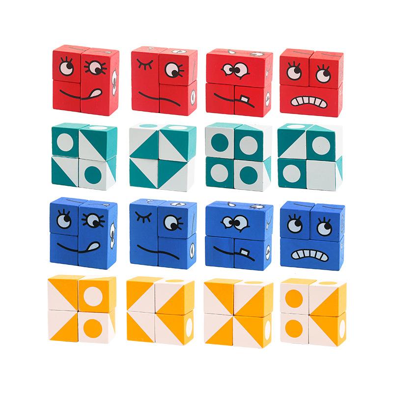 Puzzel Bouwkubussen