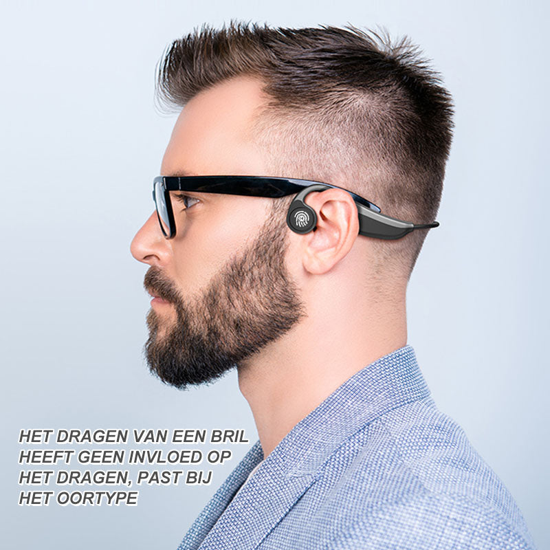 Beengeleidingshoofdtelefoon - Draadloze Bluetooth-headset