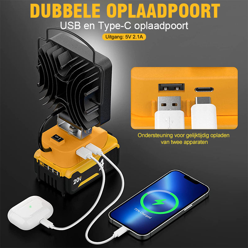 Werklampen voor technische buitenverlichting