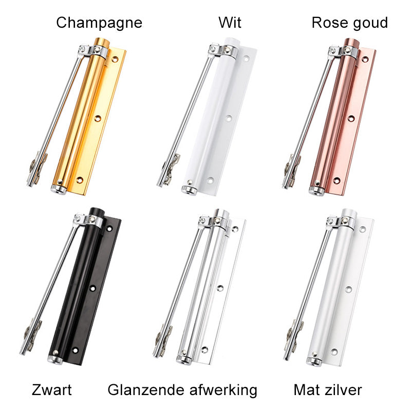 Automatische deur zelfsluitende scharnier