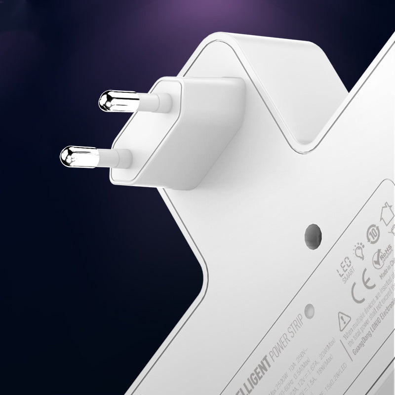 Universeel stopcontact met nachtlampje