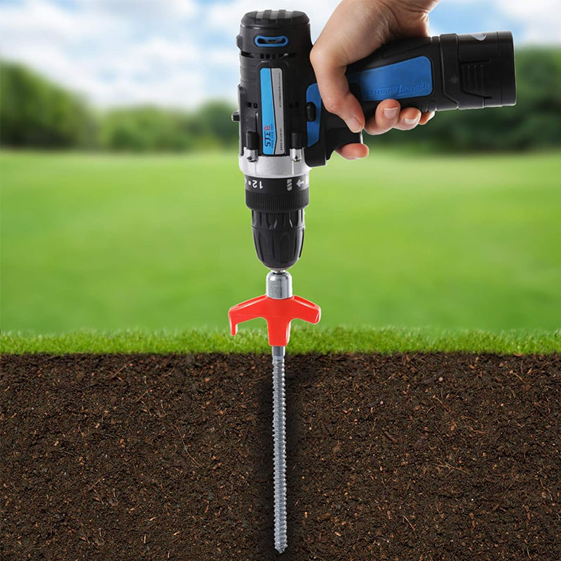 Lichtgevende zeshoekige spiraalvormige fluorescerende nagel van koolstofstaal