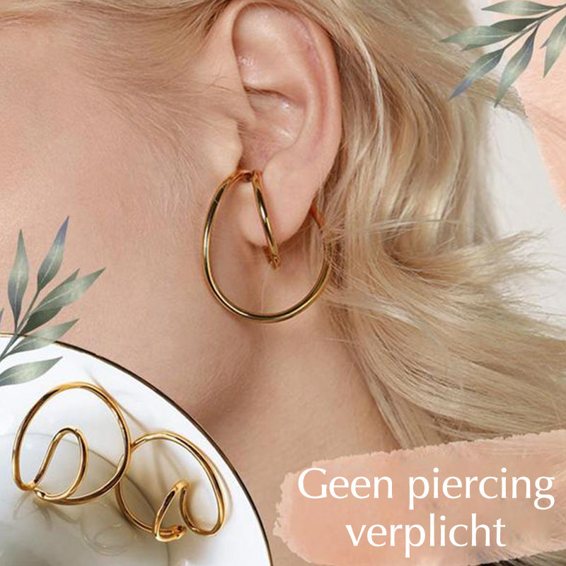 Geometrie Oorbel Oorclip