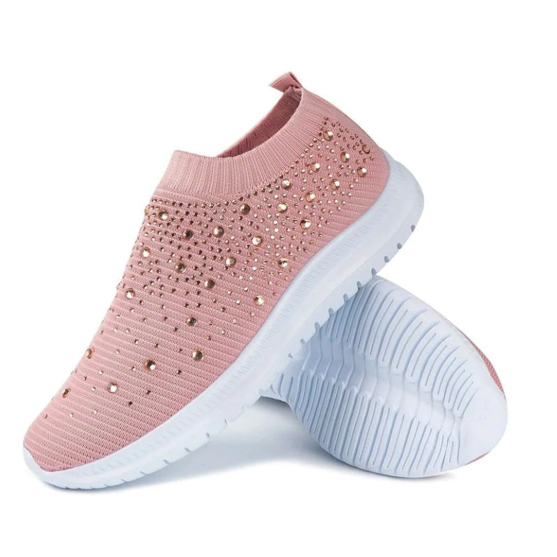kristallen sneakers
