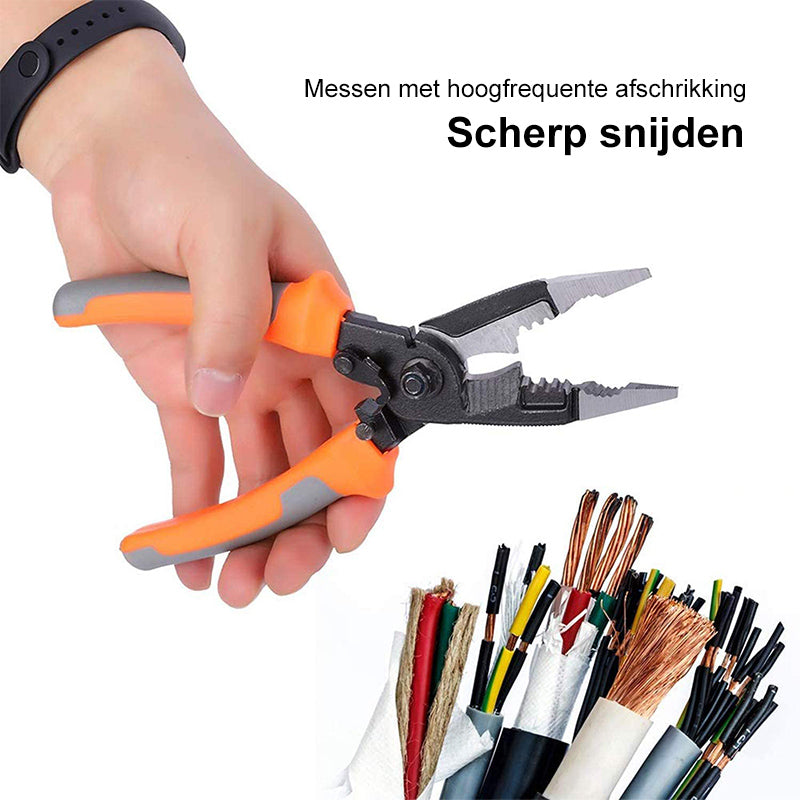 6 in 1 multifunctionele elektricientang