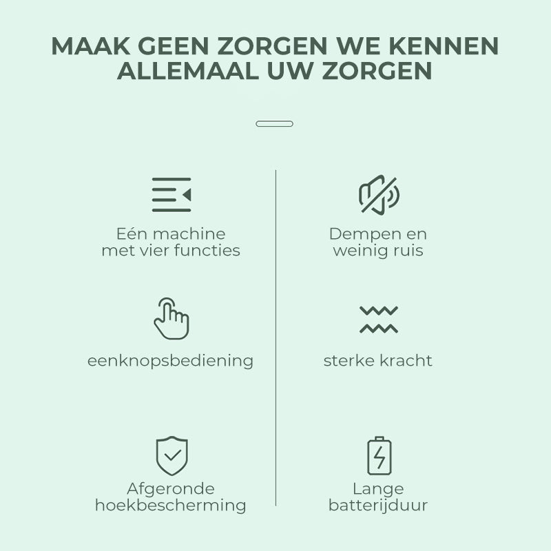 4-in-1 scheerapparaat voor dierenhaar