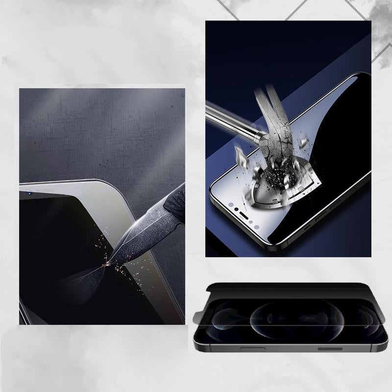 iPhone anti-peeping tempered glass screen protector