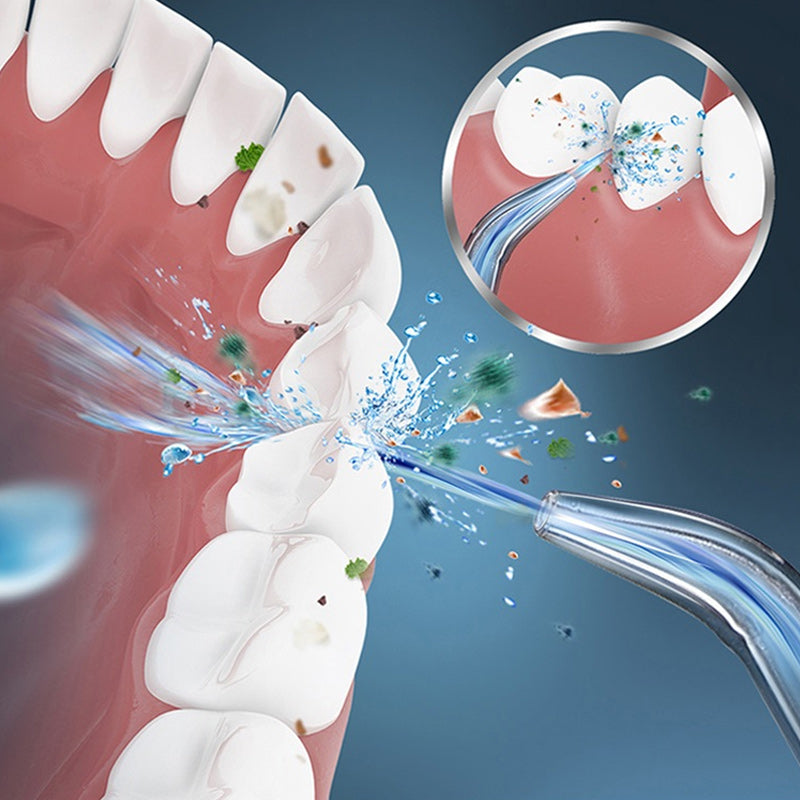 Draagbare tandheelkundige waterflosser