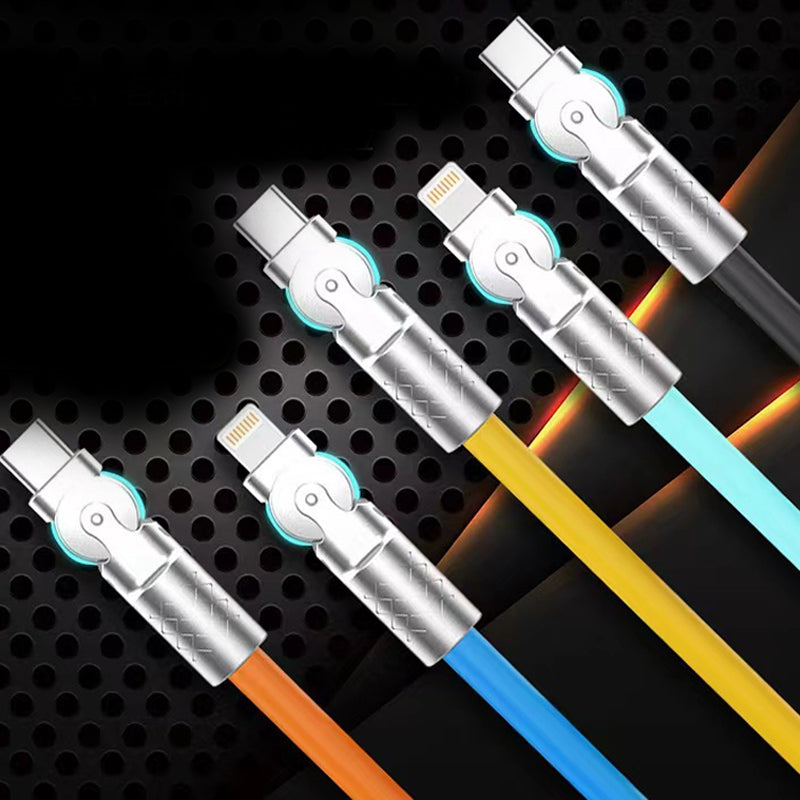 Roterende elleboogdatakabel